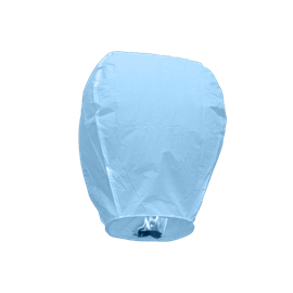 Baby Reveal- Blue Sky Lantern (1)